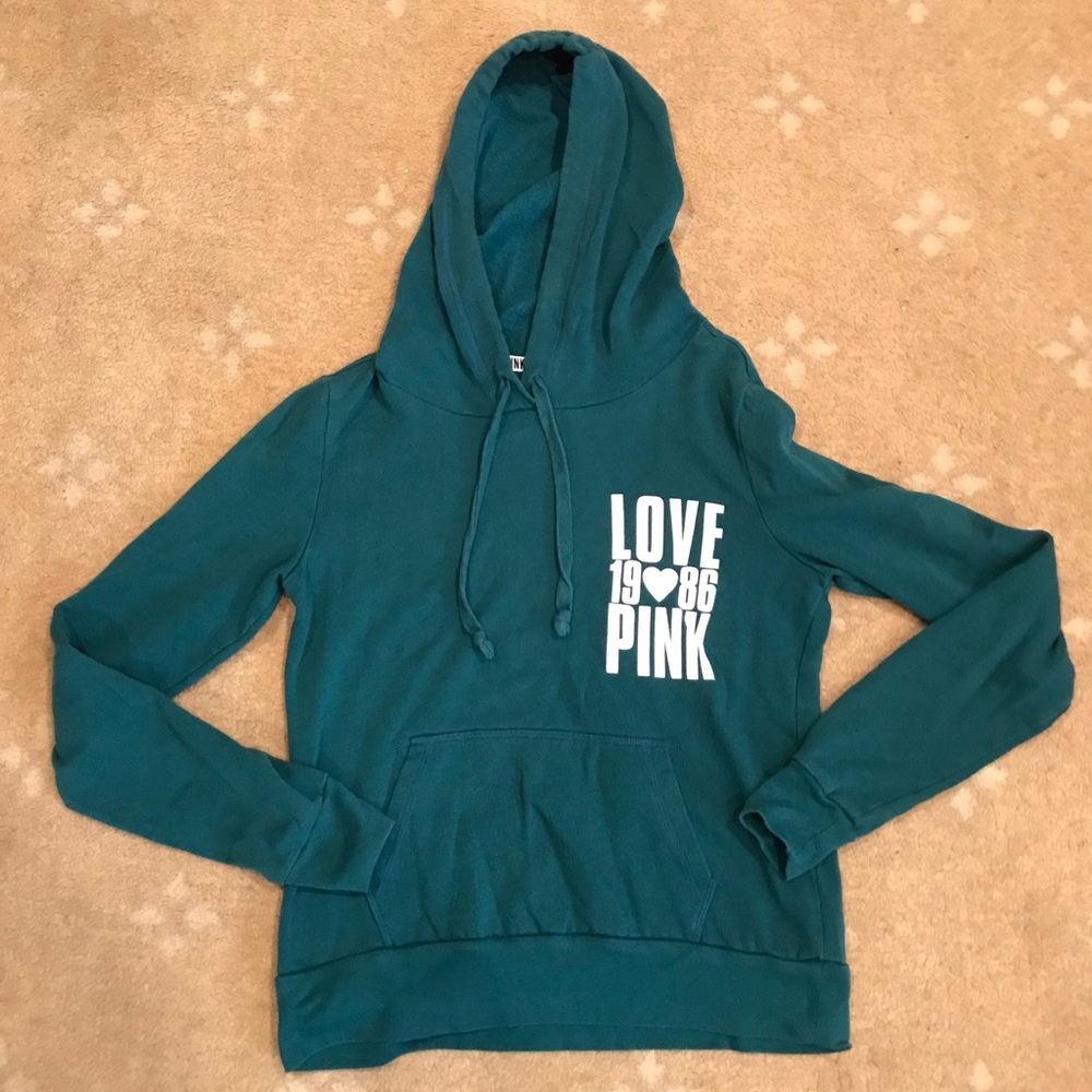 VS Pink Green Sweatshirt